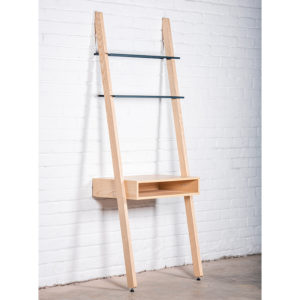 Apartment Ladder Shelf Desk_kusudico