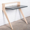 Leaning wall desk_Kusudico