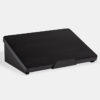 black wooden laptop stand_kusudico
