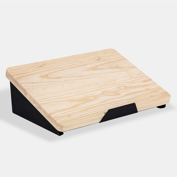 wooden laptop stand_kusudico