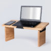 Natural wood lap tray_kusudico