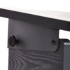 Black wood lap tray_kusudico
